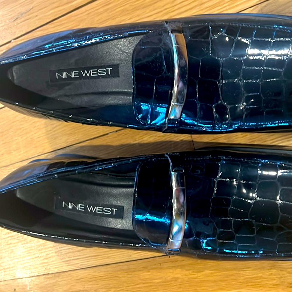 Nine West Men's Blue Loafers